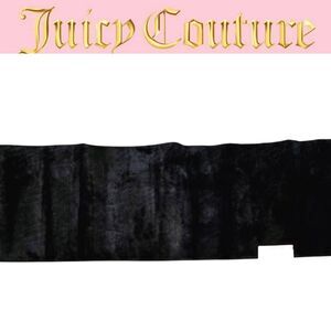 Juicy Couture Home Plush Accent Runner- Black